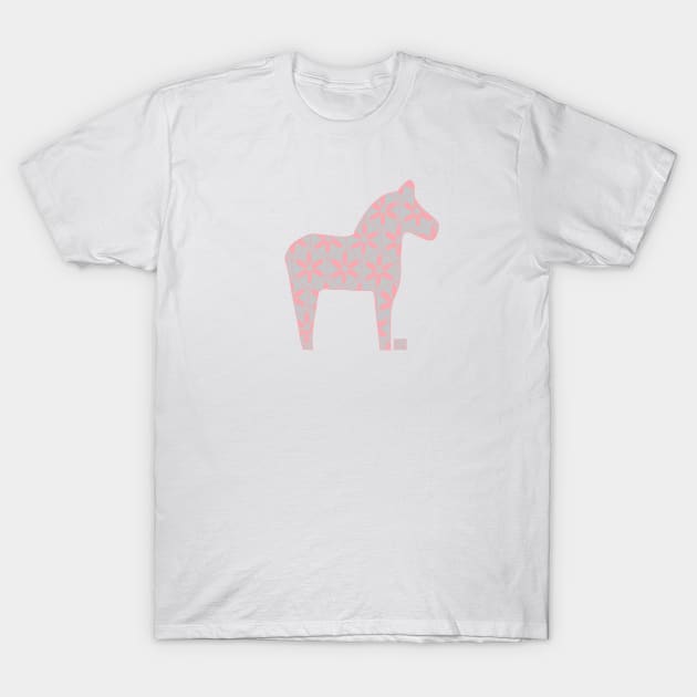 SCANDINAVIAN GEOMETRIC STYLE HORSE T-Shirt by Shall1983